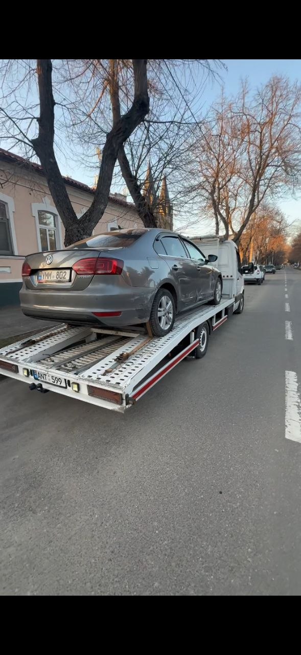 Transport auto pe platforma
